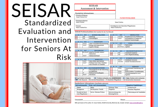 Standardized Evaluation and Intervention for Seniors At Risk” – SEISAR