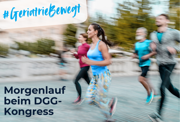 Morgenlauf beim Geriatrie-Kongress