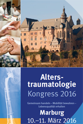 Ankündigung Alterstraumatologie-Kongress in Marburg
