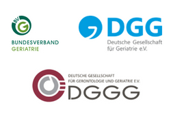 Logos DGG, DGGG, Bundesverband Geriatrie