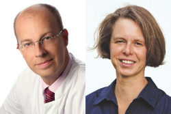 Dr. Albert Lukas und Dr. Corinna Drebenstedt
