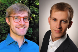 Dr. Markus A. Hobert (links) aus Kiel und Dr. Patrick Müller (rechts)