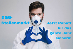 Jahresrabatt beim DGG-Stellenmarkt