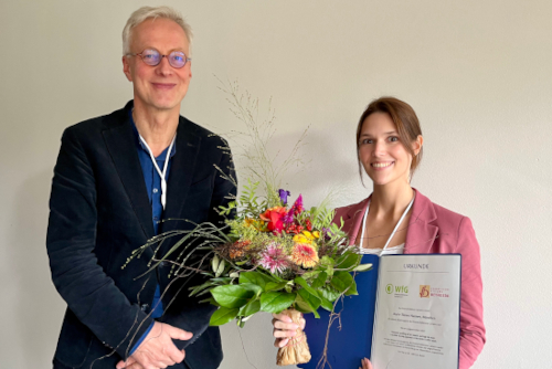 Marie-Theres Huemer, Preisträgerin des Bethesda Forschungspreises 2022