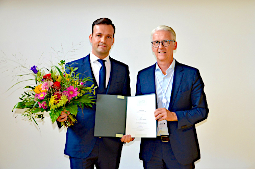 Preisträger des Schiffbauer Förderpreises 2022: Dr. Mathias Schlögl