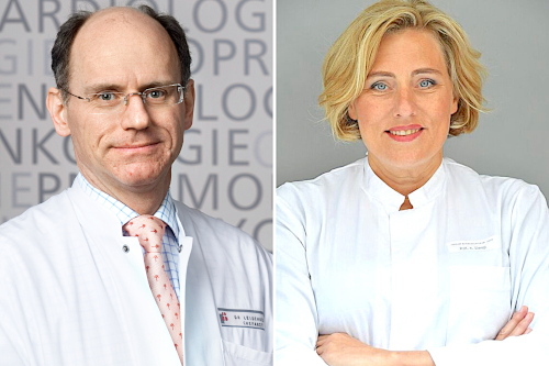 Dr. Andreas Leichter und Prof. Hortense Slevogt