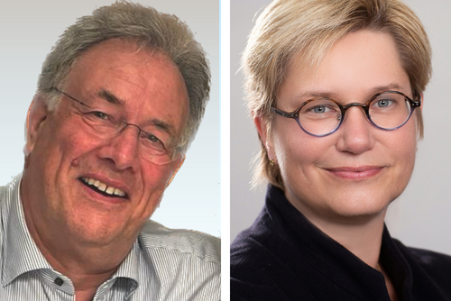 Prof. Dieter Lüttje und Dr. Anja Kwetkat