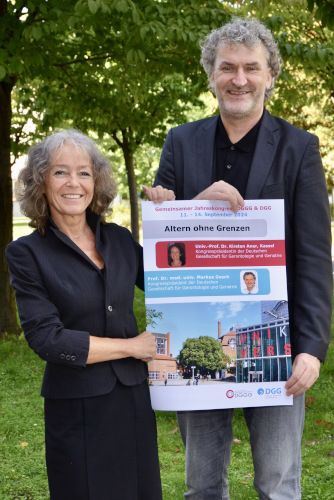 Prof. Kirsten Aner und Prof. Markus Gosch