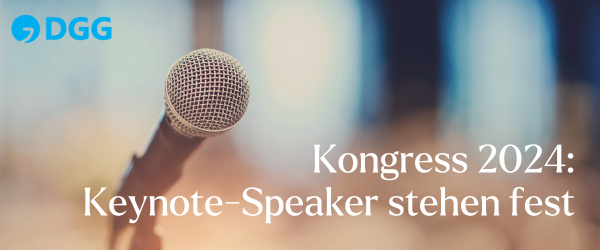 Kongress 2024: Keynote-Speaker stehen fest