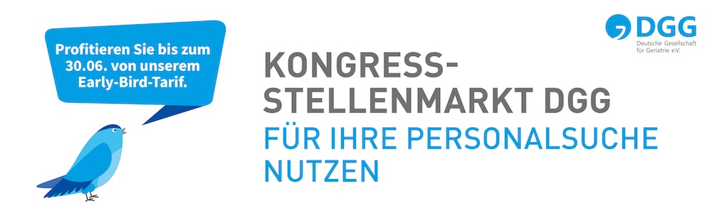 Kongress-Stellenmarkt für Personalsuche nutzen!