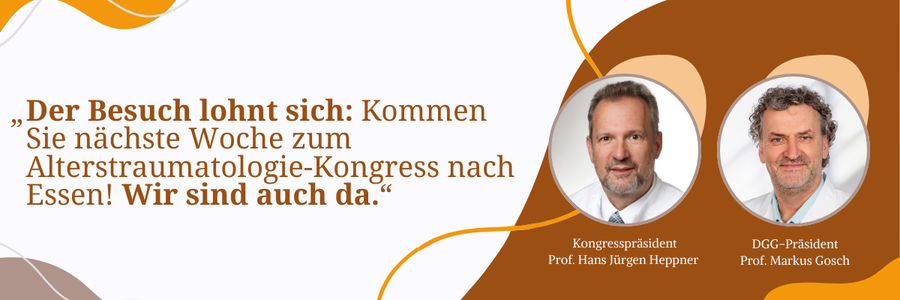 Alterstraumatologie-Kongress in Essen