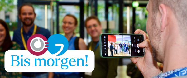 Bis morgen beim Kongress!