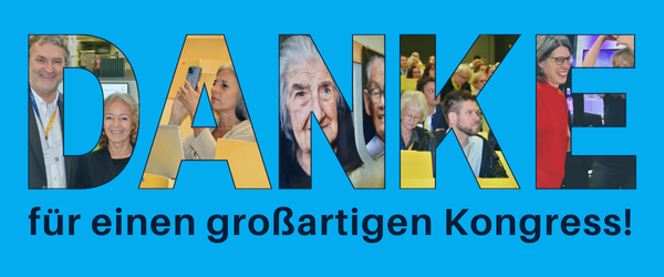 DANKE für einen großartigen Kongress!