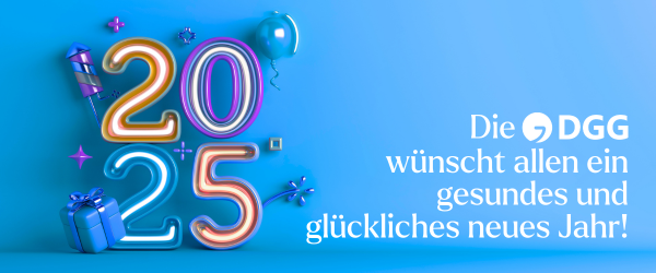 Die DGG wünscht allen ein gesundes und glückliches neues Jahr!