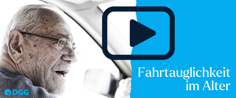 DGG-Webinar online: Fahrtauglichkeit im Alter
