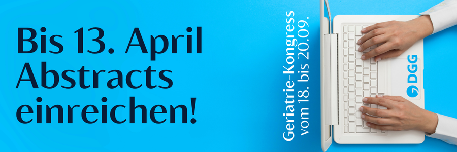 Bis 13. April Abstracts einreichen!