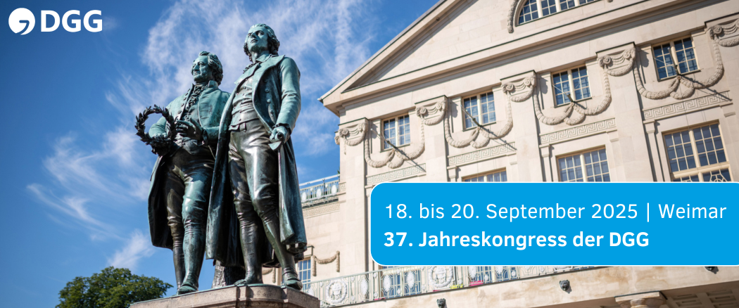 DGG-Kongress ab 18. September 2025
