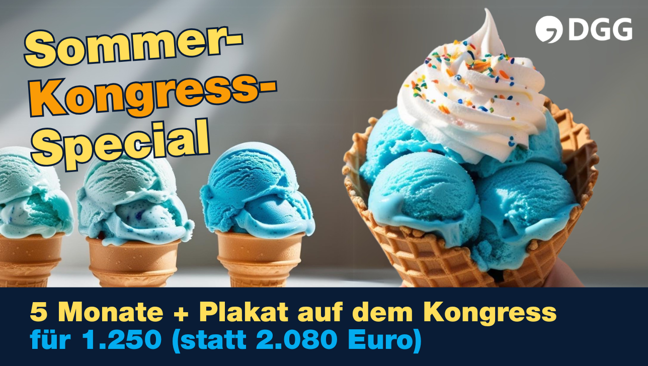 Früchbucherrabatt bis 30.5.25 für den Kongress-Stellenmarkt