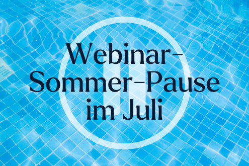 Information zu kommendem Webinar