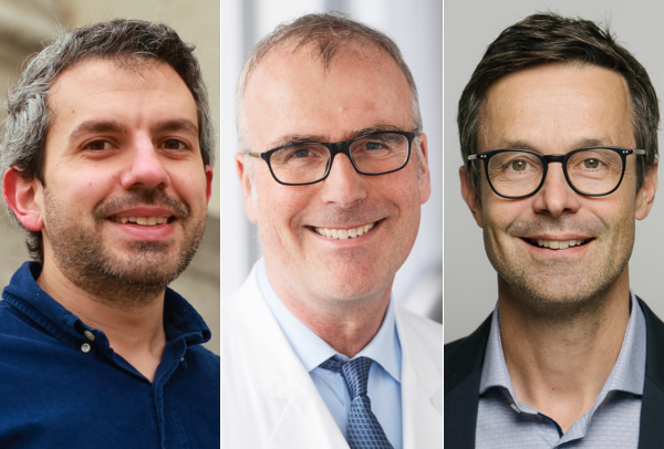 Filippo Verri, Prof. Clemens Becker und Prof. Michael Denkinger