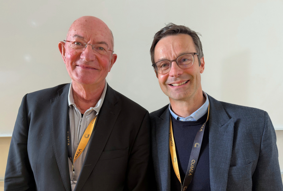 Prof. Dr. Hans-Werner Wahl und Prof. Michael Denkinger