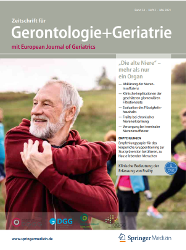 Zeitschrift für Gerontologie und Geriatrie