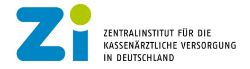 Logo Zentralinstitut für die kassenärztliche Versorgung