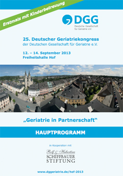 Titelseite Hauptprogramm Hof 2013