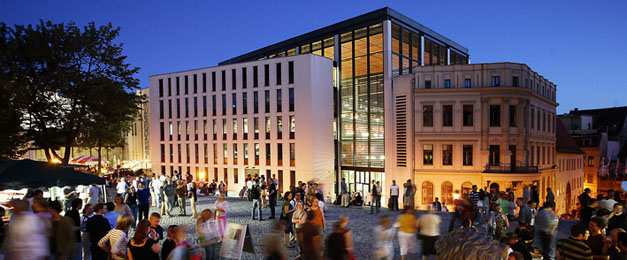 Universitaetsplatz der Universität Halle (Bild: Thomas Ziegler, Stadt Halle (Saale))