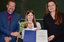 Privatdozentin Dr. Katrin Singler und DGG-Präsident Professor Hans Jürgen Heppner