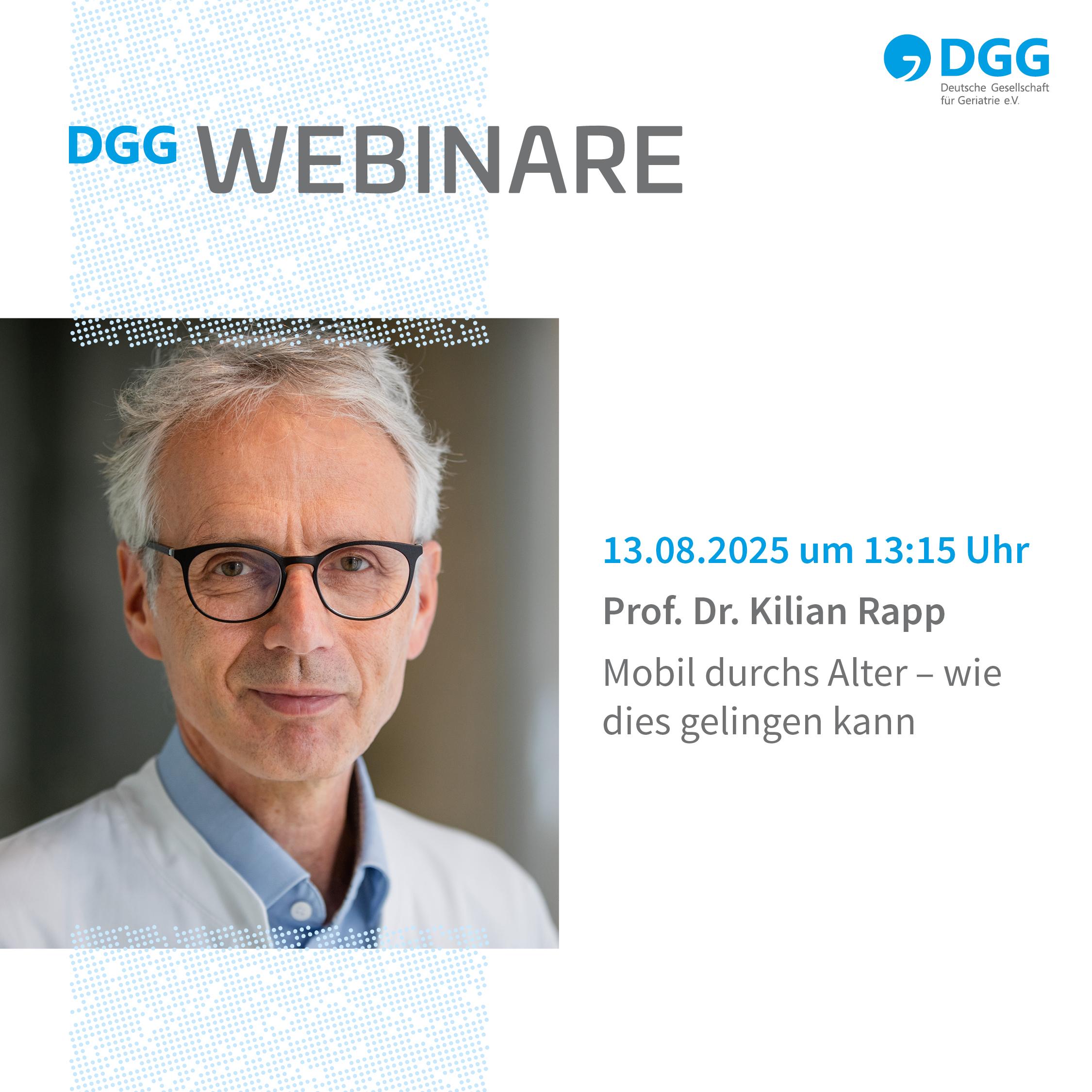 Information zu kommendem Webinar