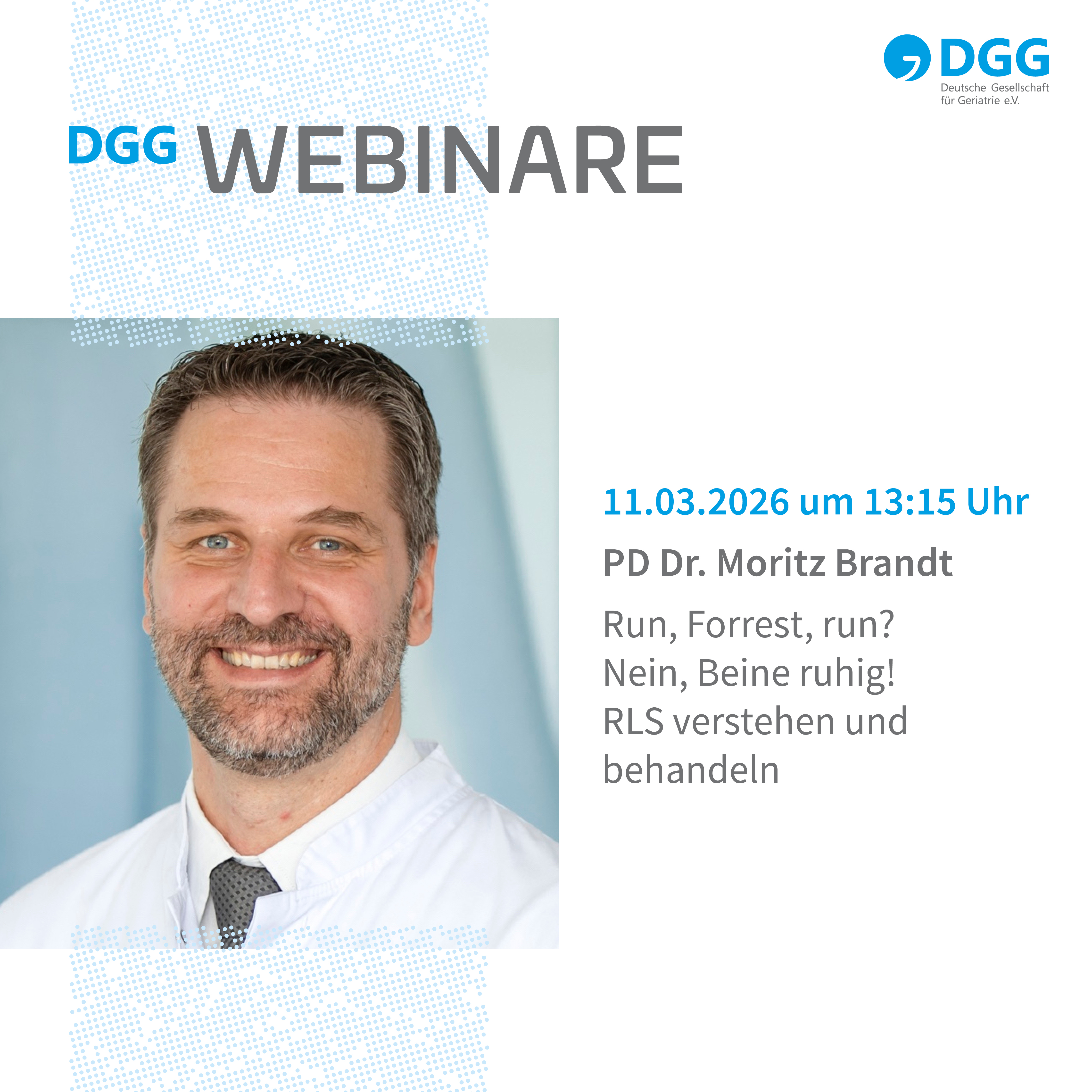 Information zu kommendem Webinar