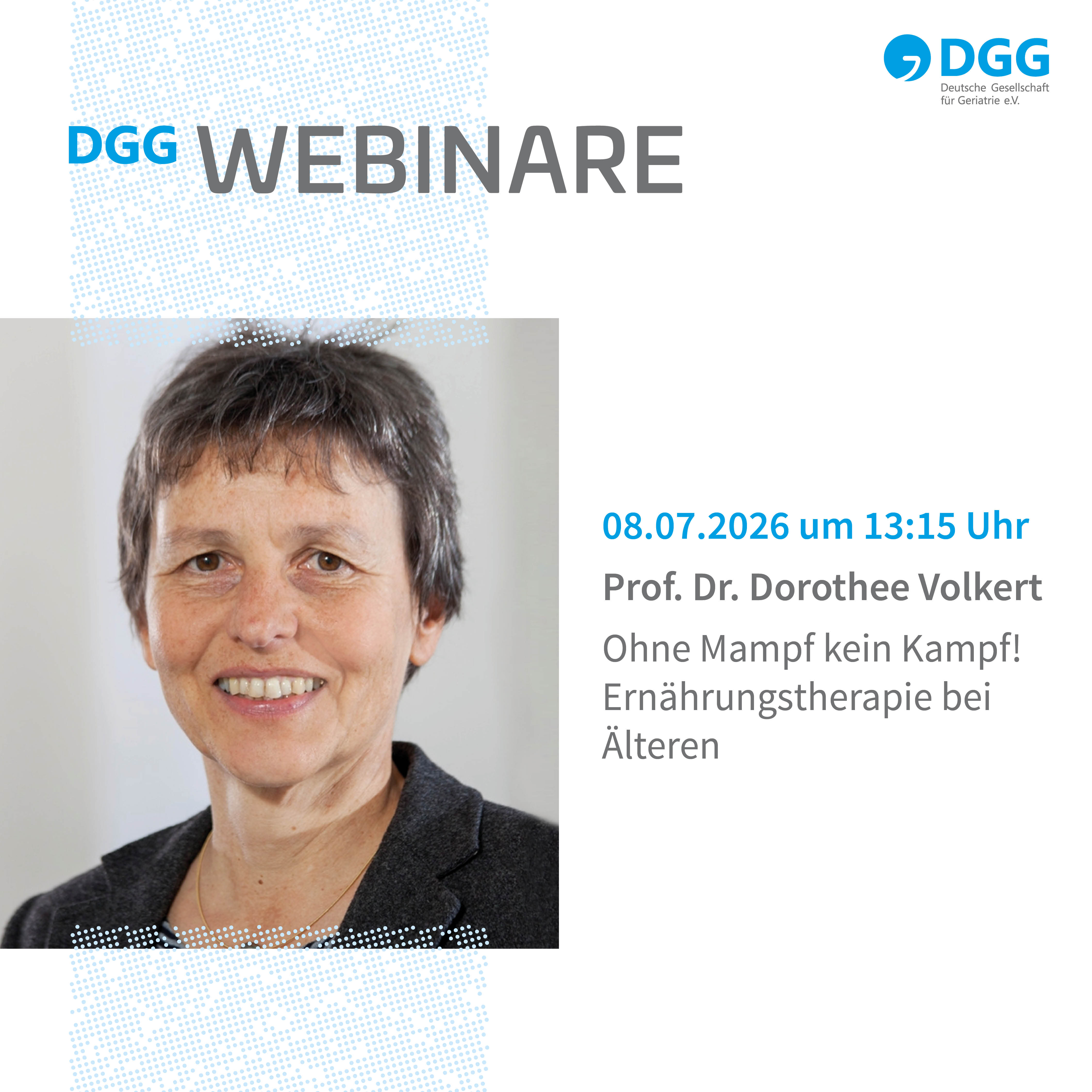 Information zu kommendem Webinar