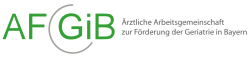 Logo der Ärztlichen Arbeitsgemeinschaft zur Förderung der Geriatrie in Bayern (AFGiB)
