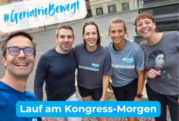 Morgenlauf beim Kongress