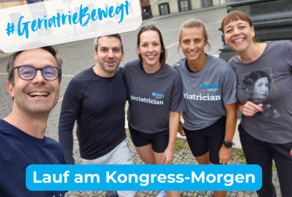 Morgenlauf beim Kongress