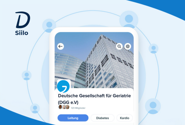 Jetzt neu, jetzt registrieren: Siilo – der sichere DGG-Messenger für schnelleren Wissensaustausch