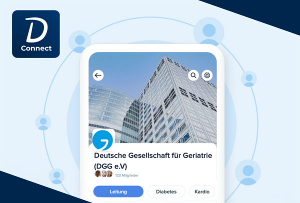 Jetzt neu, jetzt registrieren: Connect – der sichere DGG-Messenger für schnelleren Wissensaustausch