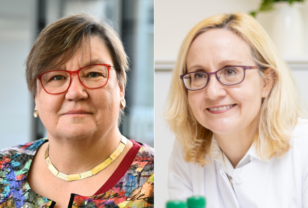 PD Dr. Christine Thomas und Prof. Bettina von Armin