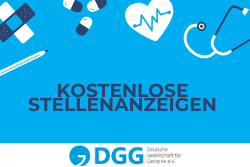 DGG: Kostenlose Stellenanzeigen