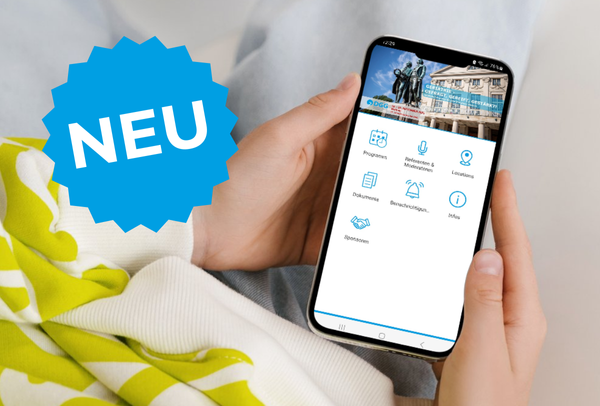 Programm-App für den Geriatrie-Kongress