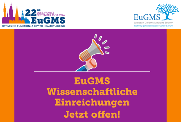 Bis 2. Februar: Symposien- und Workshop-Vorschläge für EuGMS einreichen