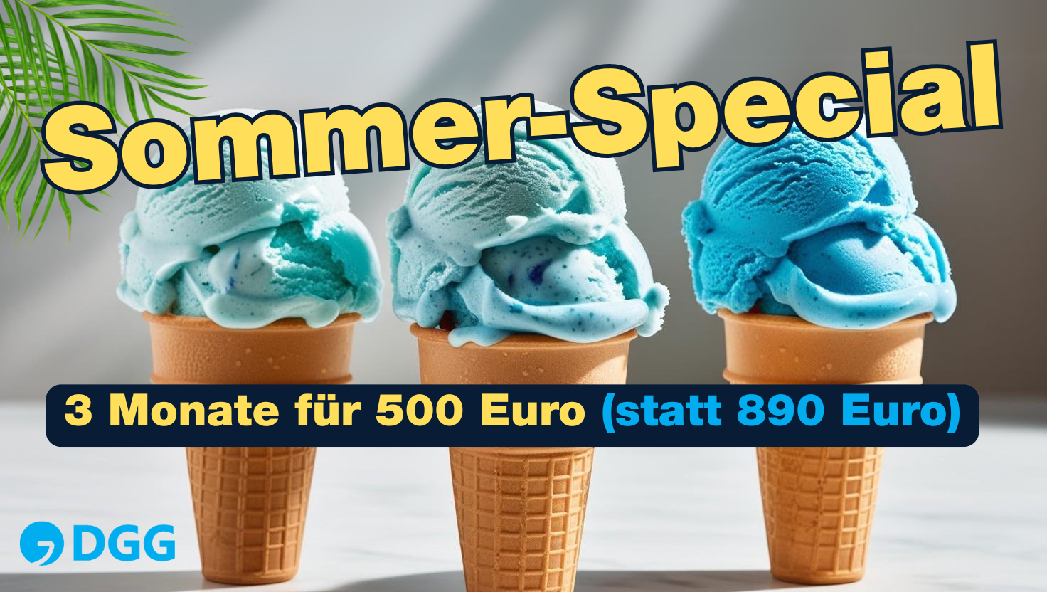 Sommer-Angebot bis 30.5. im DGG-Stellenmarkt